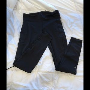 Luluelemon Black Speed Tights
