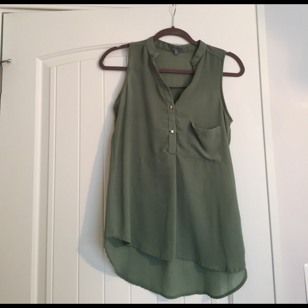 Green Long Tee