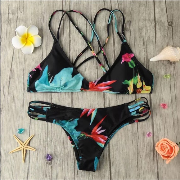 FLORAL BIKINI - Picture 3 of 4