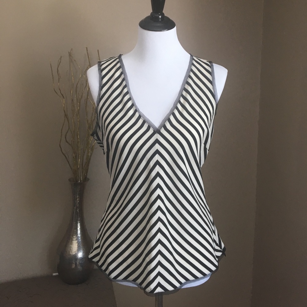 Zebra print top