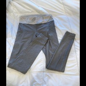 Gray Luluelemon speed tights