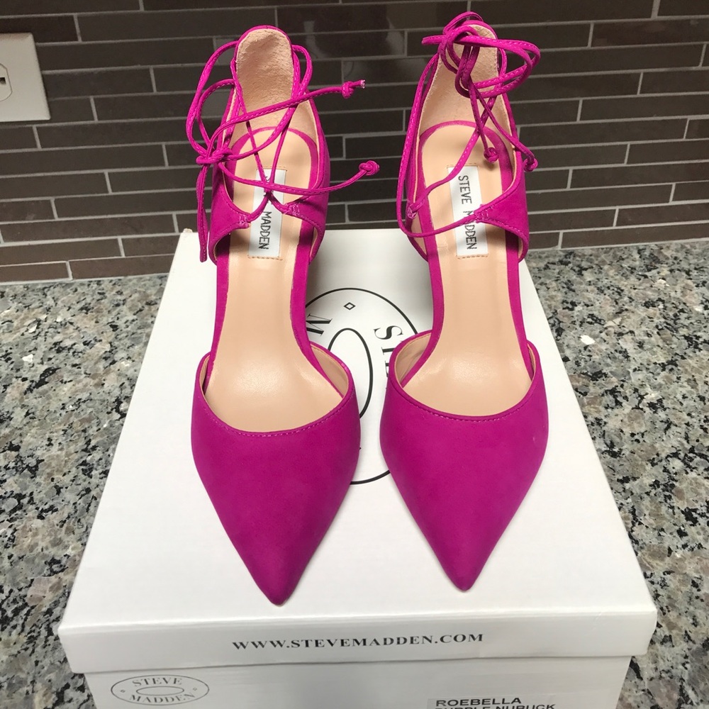 BRAND NEW!! Steve Madden fuchsia pumps
