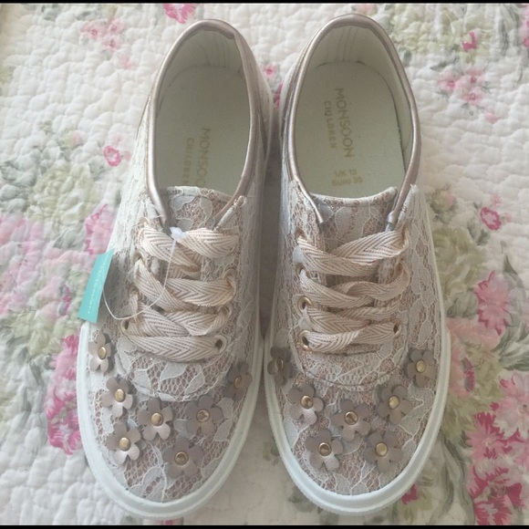 Monsoon Other - 💕 BRAND NEW girls lace sneakers💕