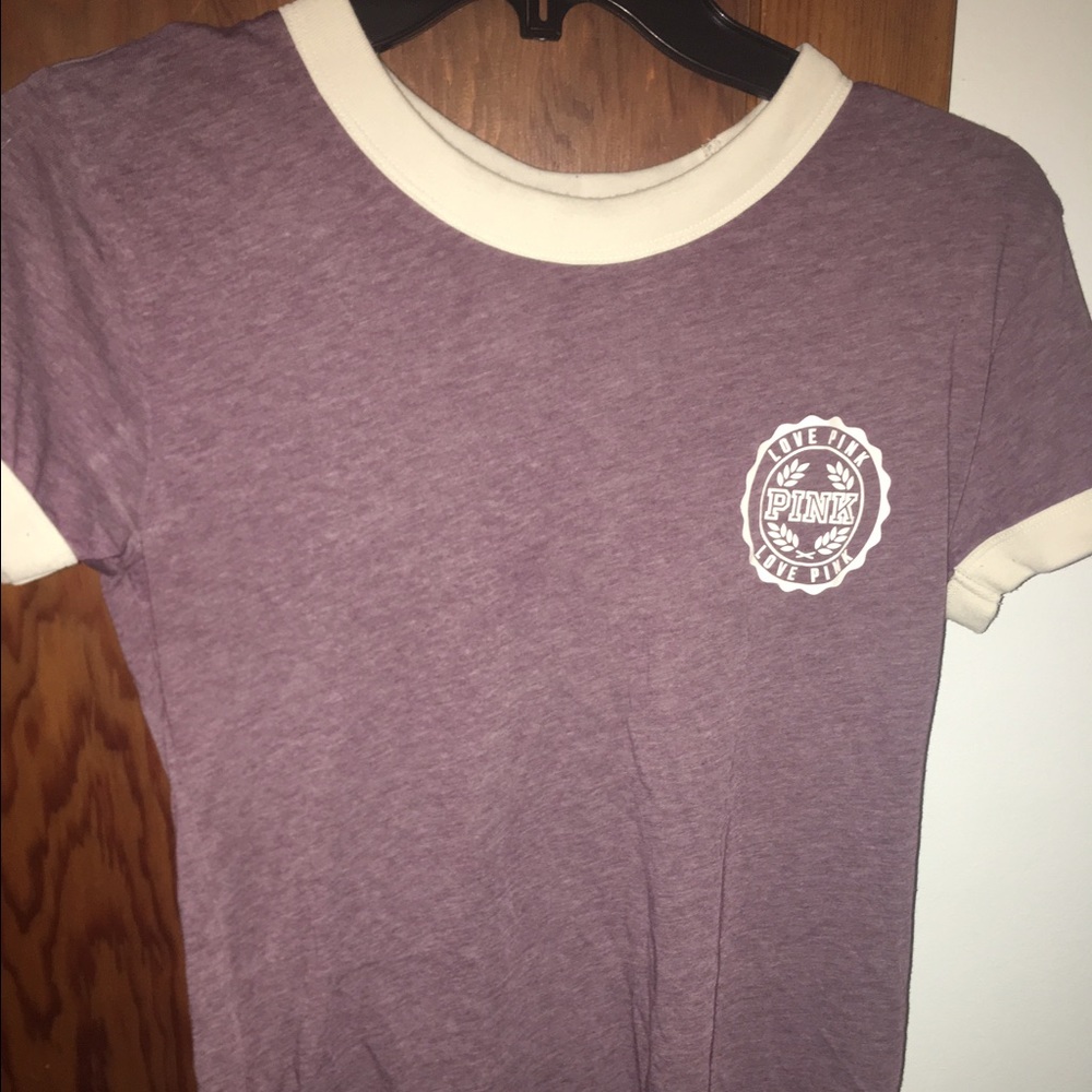 VS pink purple t shirt