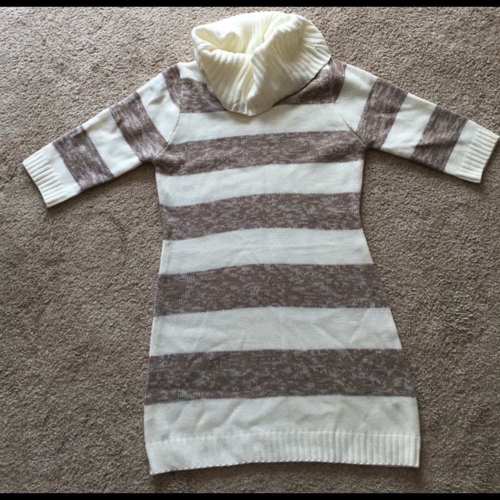 NWOT. Super cute sweater dress from a boutique.