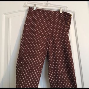 High Waisted Print Stretchy Pants