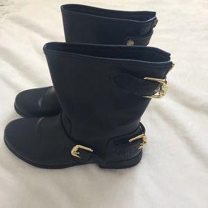 Black Moto Boots