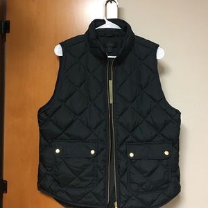 J. Cew Quilted Down Vest