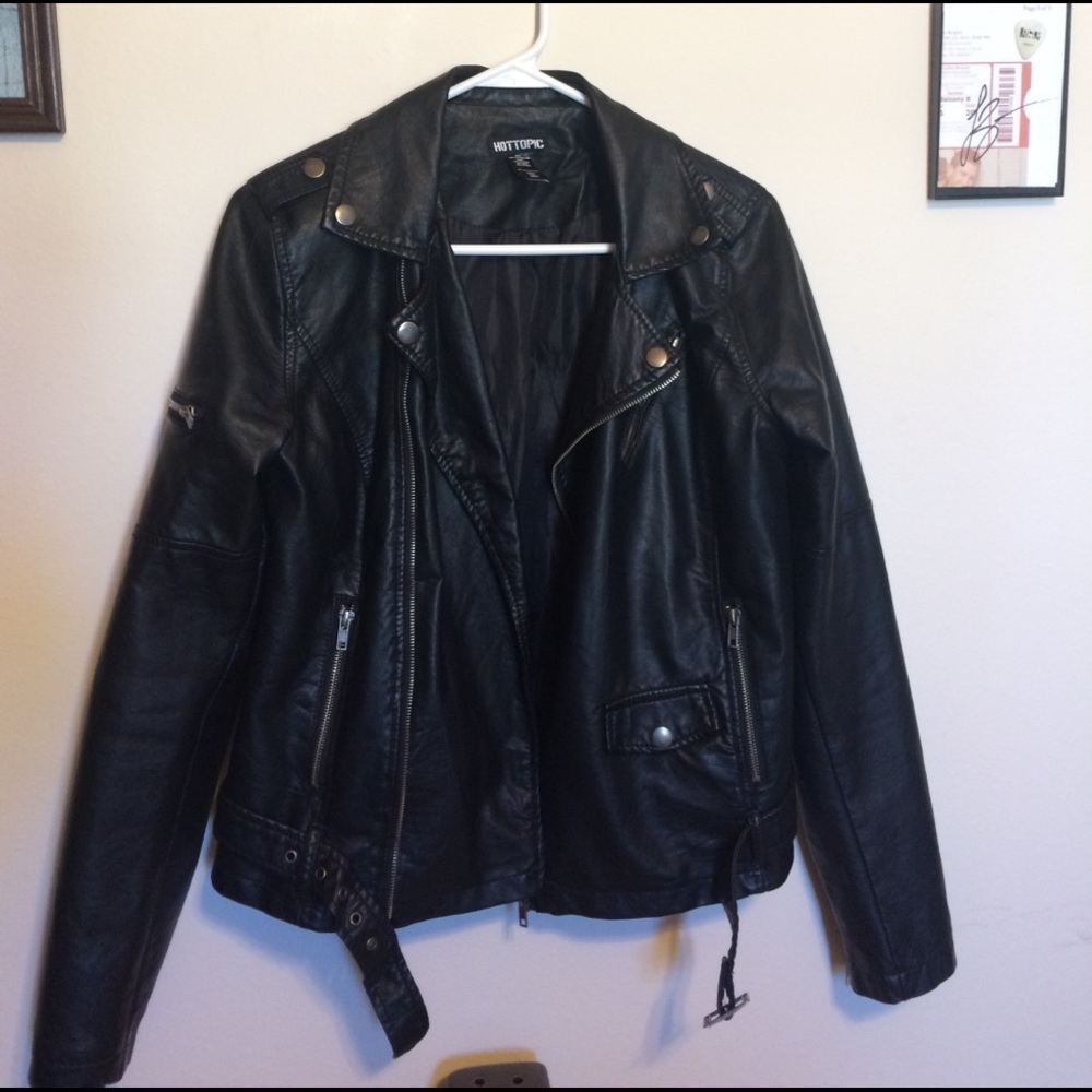 Hot Topic Faux Leather Jacket