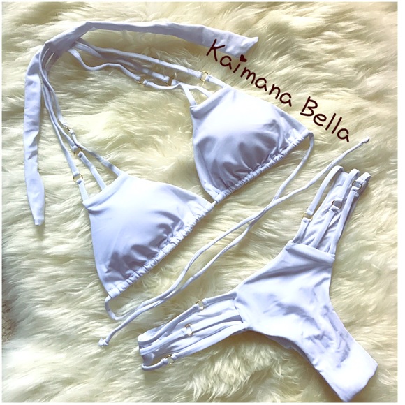 ❗️MOVING SALE 💟Triple Strap Bikini - Picture 3 of 6