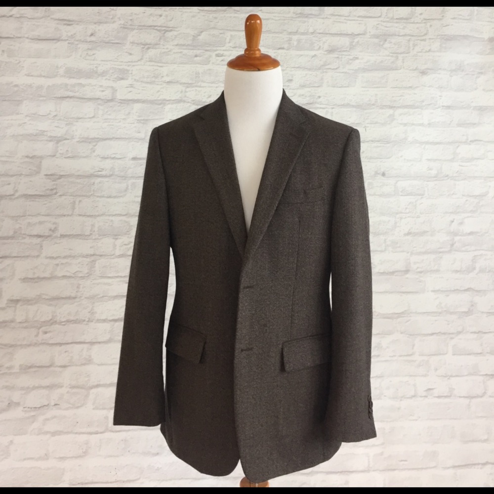 Brown speckled blazer