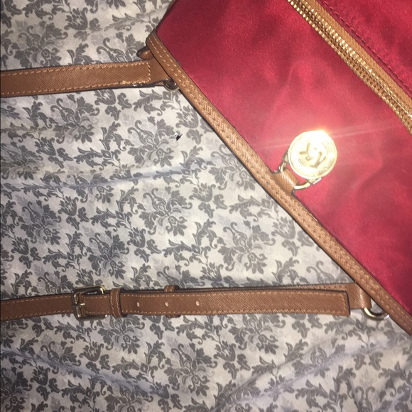 Red Michael Kors Purse - Picture 5 of 5