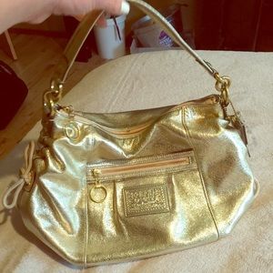 Gold Coach purse