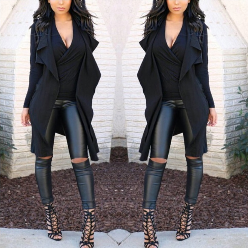 MCKINNLEY chic slick leggings - BLACK - Picture 4 of 5