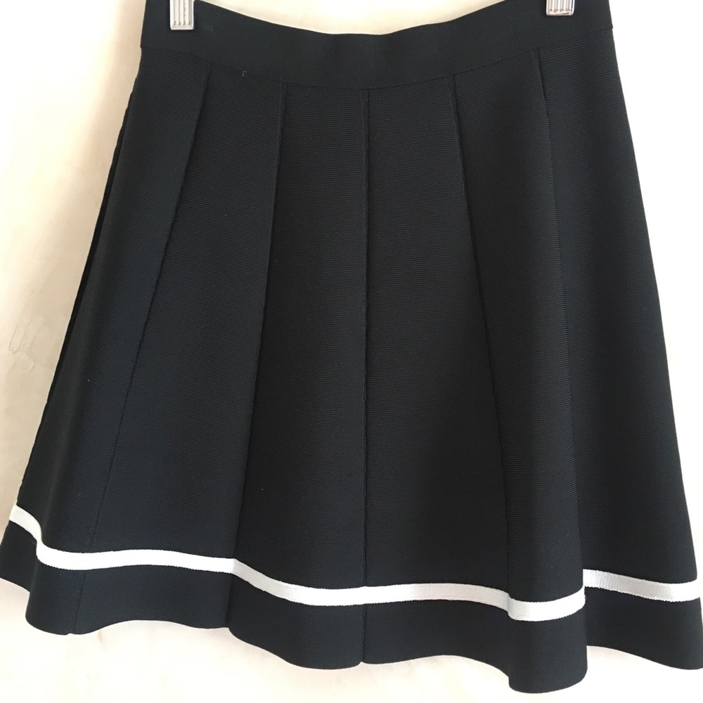 Parker black skater skirt size xs
