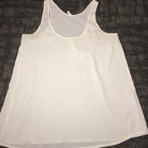 Frenchi white tank