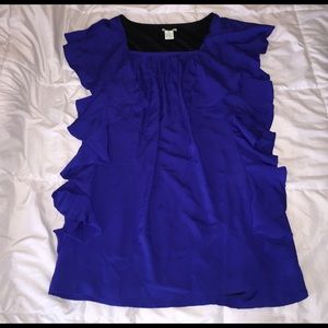 Blue Chiffon Dress