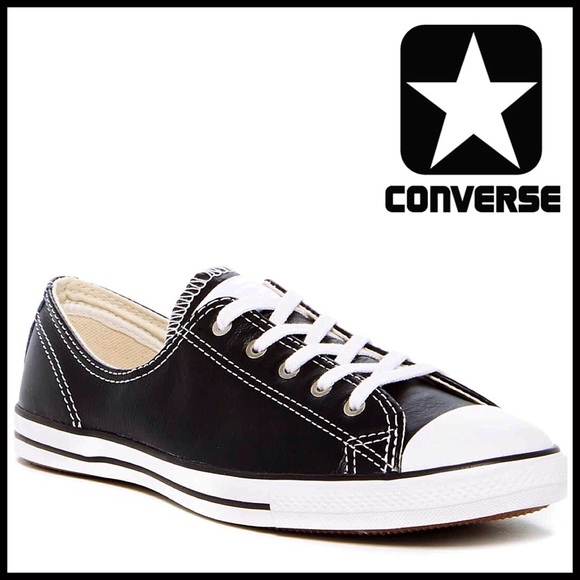 CONVERSE LEATHER LOW TOPS OXFORD CHUCKS SNEAKERS - Picture 8 of 8