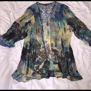 Oversized Hippie Blouse