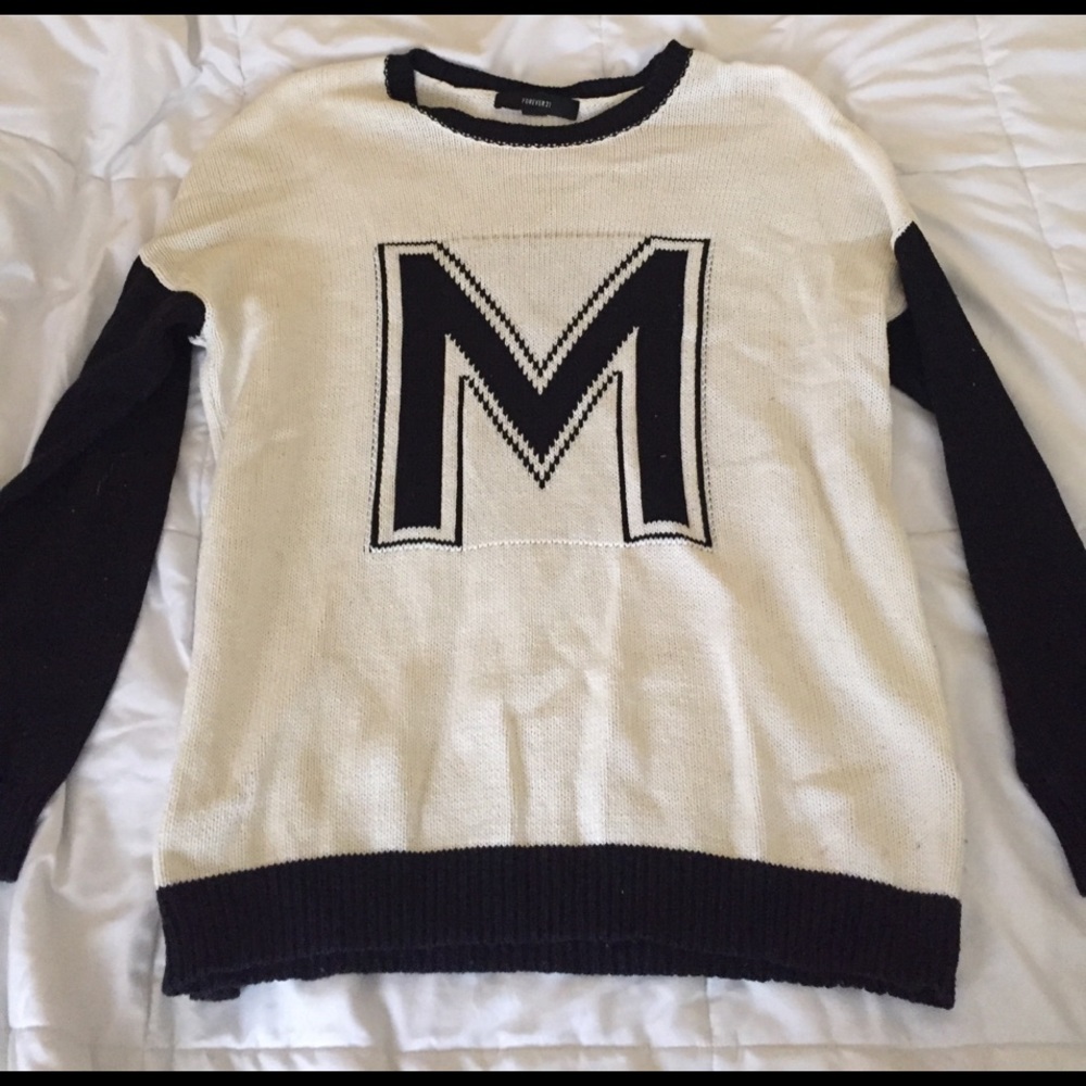 Letter Sweater