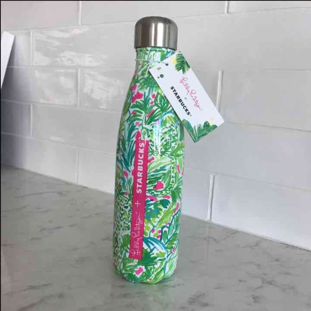 Lily Pulitzer Starbucks Swell Green Jungle water