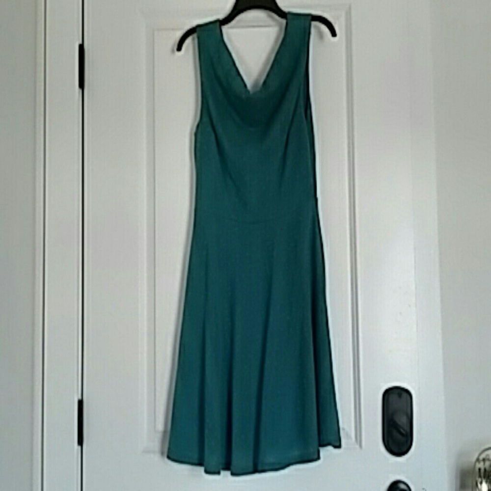 Mod cloth teal dress