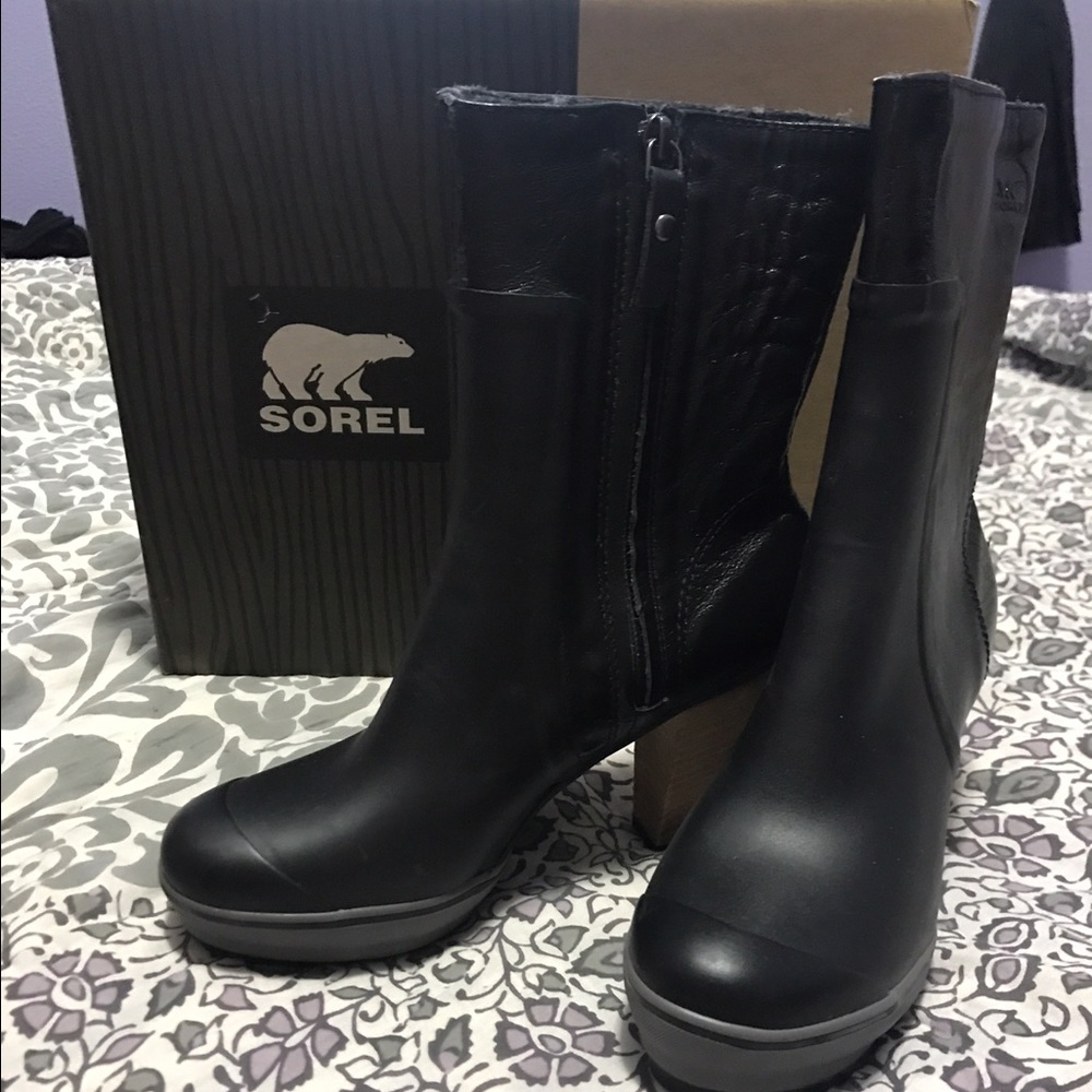 Sorel heeled boots
