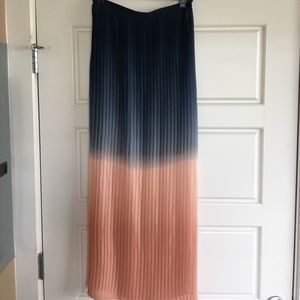 Cynthia Rowley Ombré Accordion skirt XS