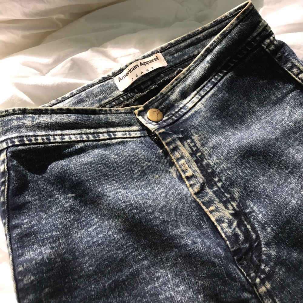 American Apparel Easy jeans in Acid Wash