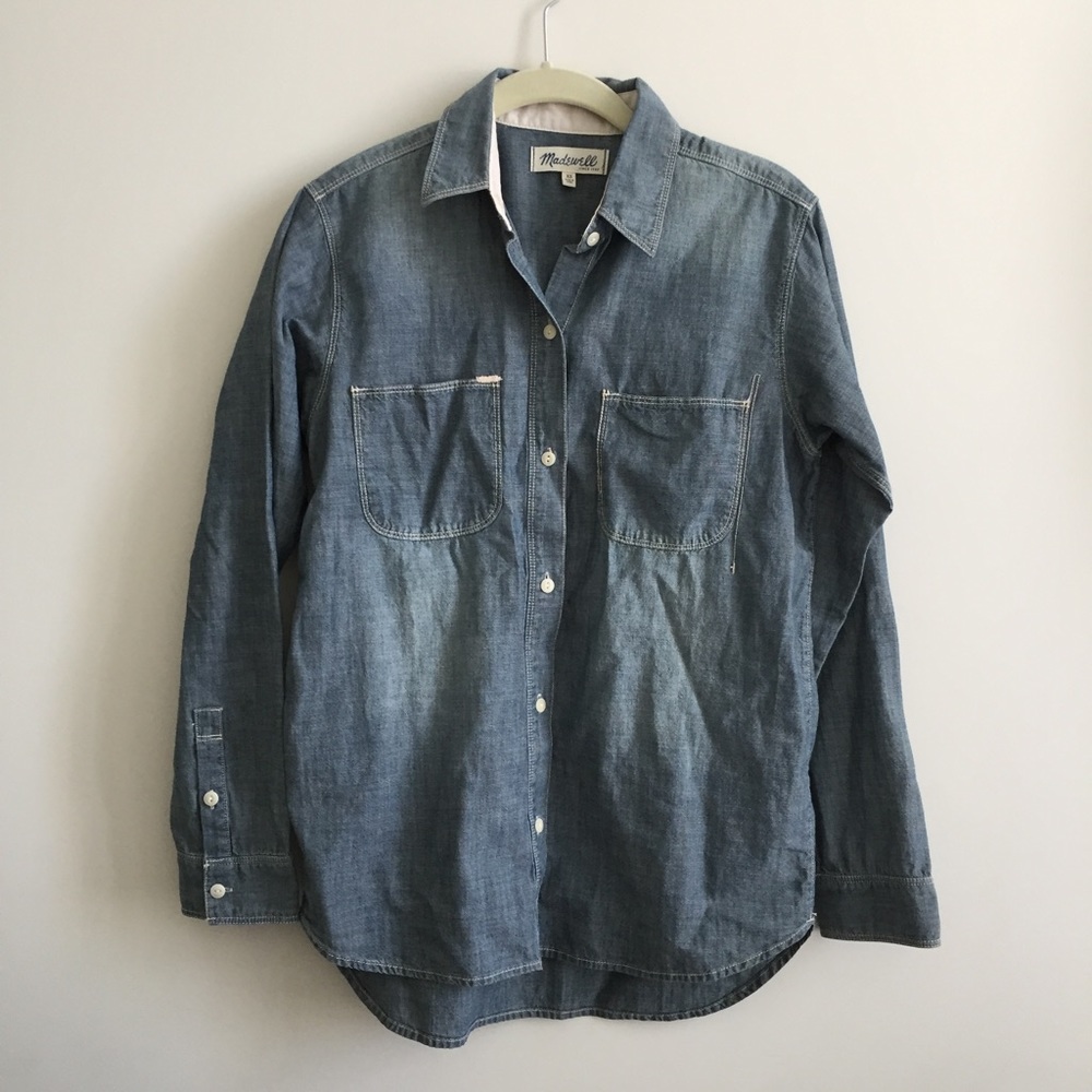 Madewell Chambray Shirt XS