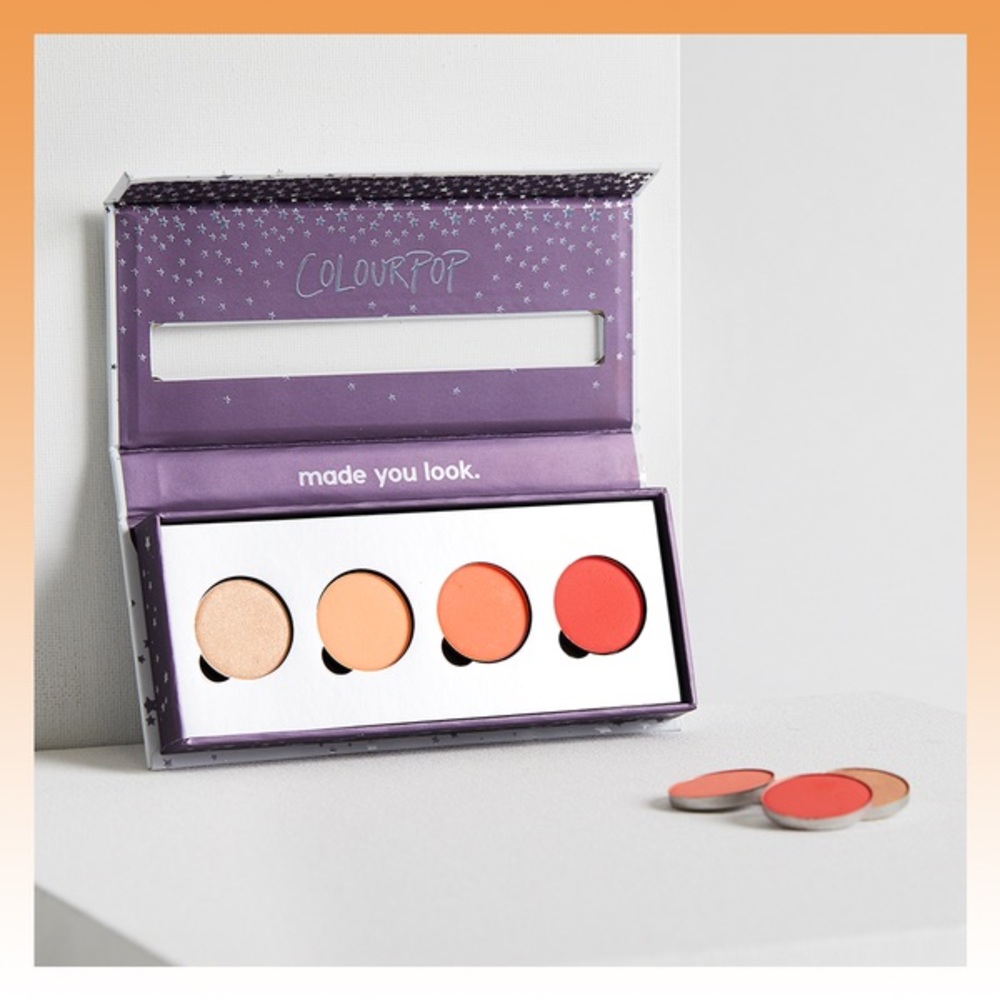 💋Nip/Colourpop's "Blow Me Away"Pressed Shadow Set
