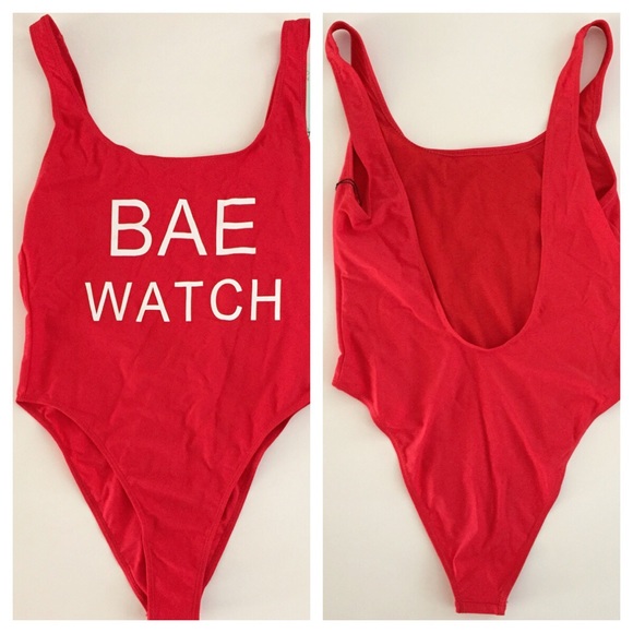 BAE WATCH one piece Swim Suit - Picture 4 of 6