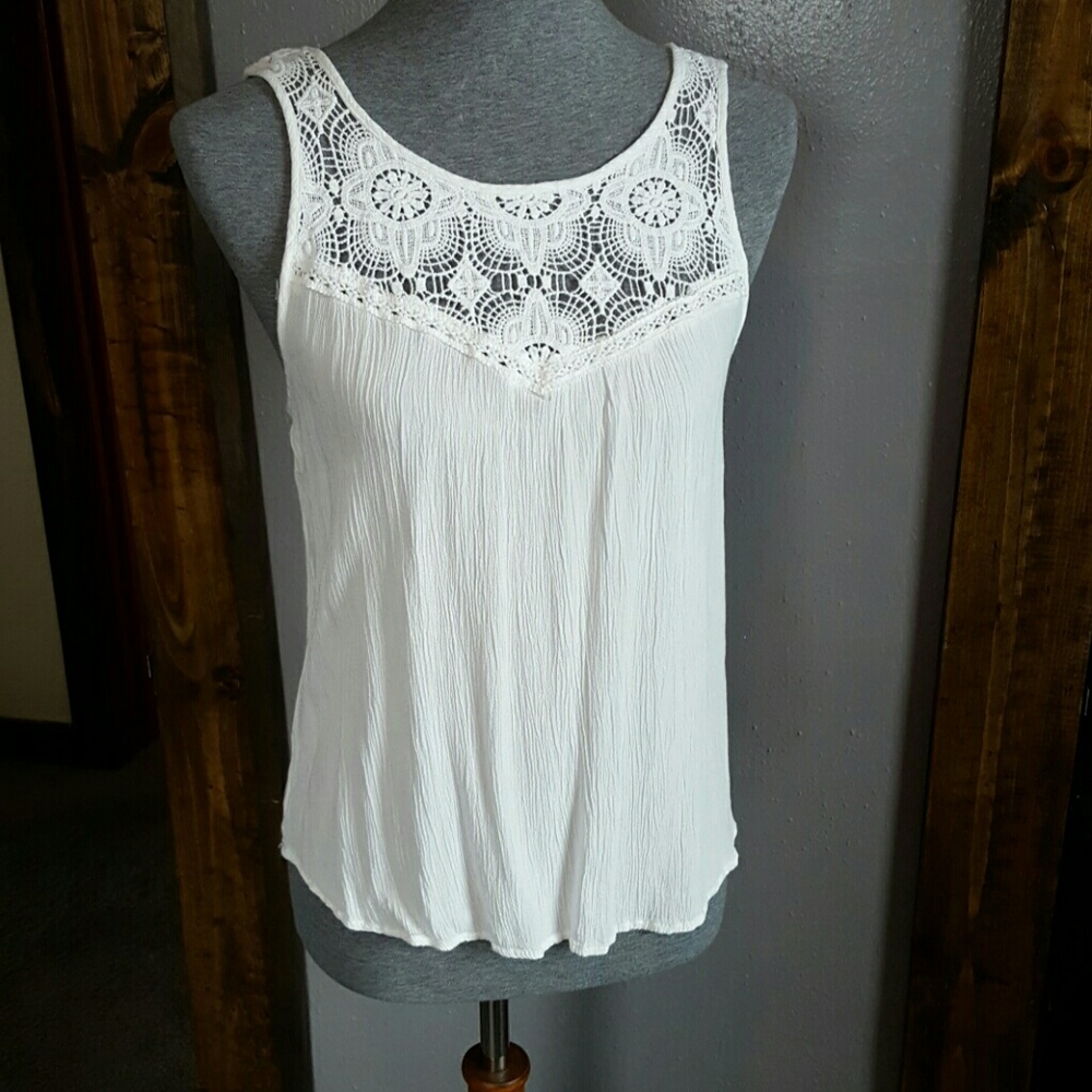 Lace tank