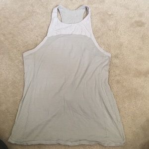 Grey all tied up tank