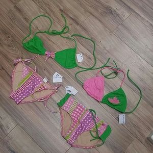 2 New SAIS 2pc swimsuits Mix & Match size small