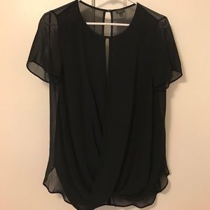 Aritzia t babaton xs silk blouse