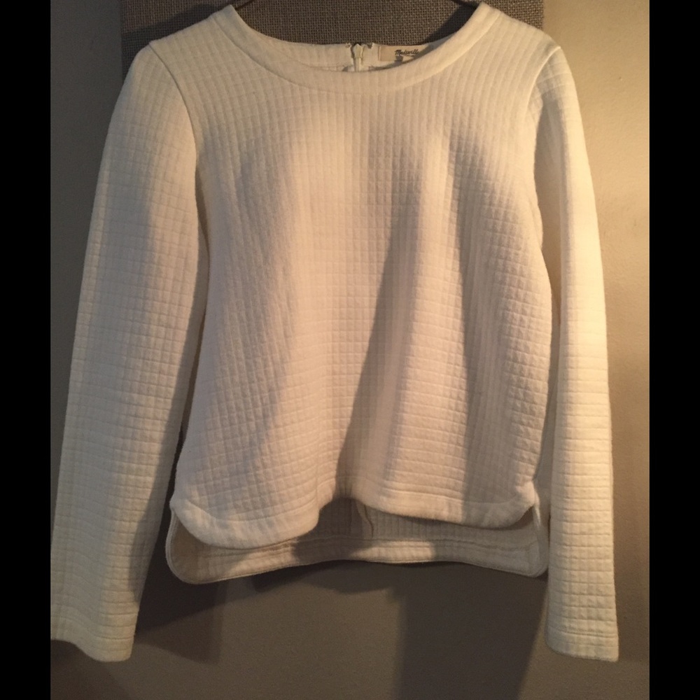 Madewell Cropped Sweatshirt
