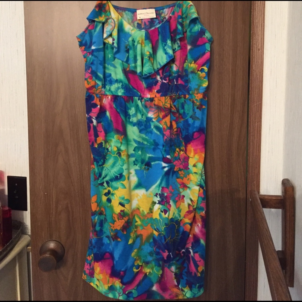 Bobbie Brooks spaghetti strap summer dress