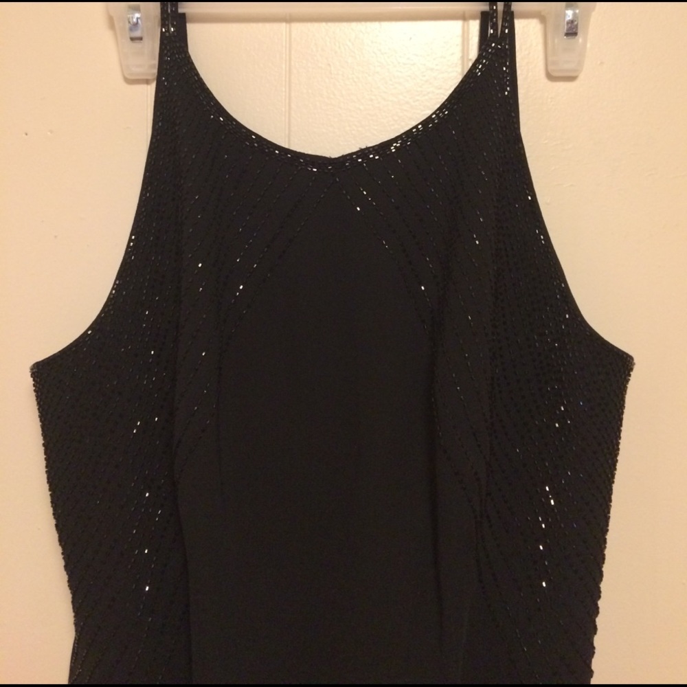 Sexy Beaded Spaghetti Strap Dress