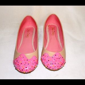 Shoe Bakery custom made sprinkle flats