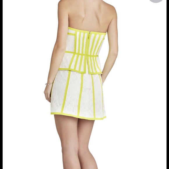 Like New. Kellyn Detailed Strapless Dress - Picture 2 of 5