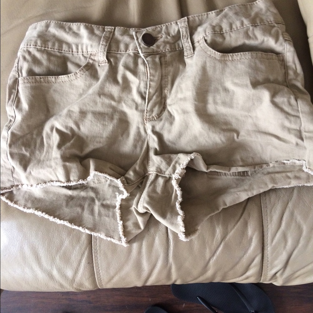 Khaki shorts
