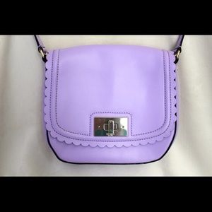 Kate Spade pastel purple side bag