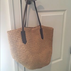 J. Crew Straw Farmer's Market Tote