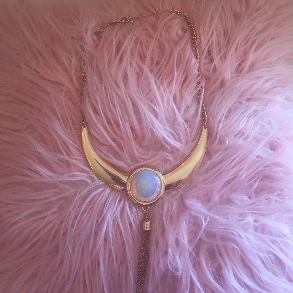 Ornate Emblem Forever 21 Necklace