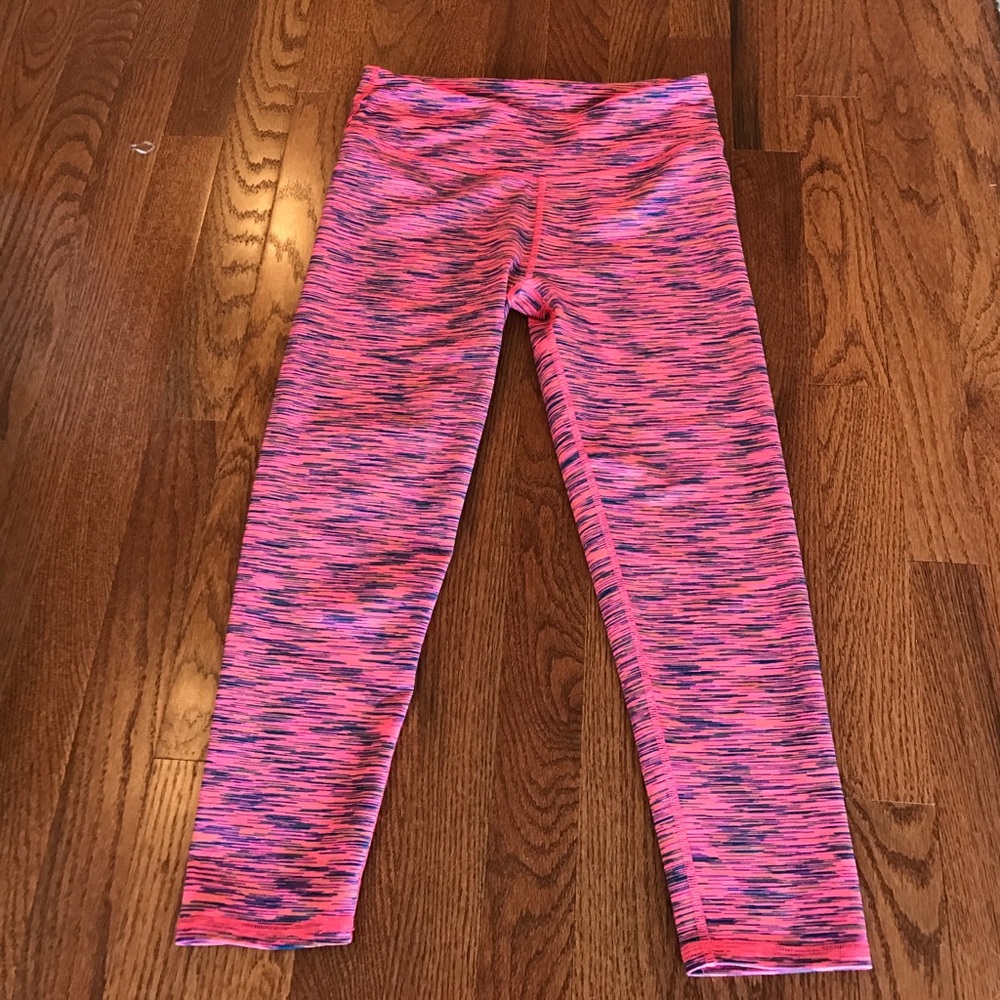 Fabletics Pink Capri Leggings