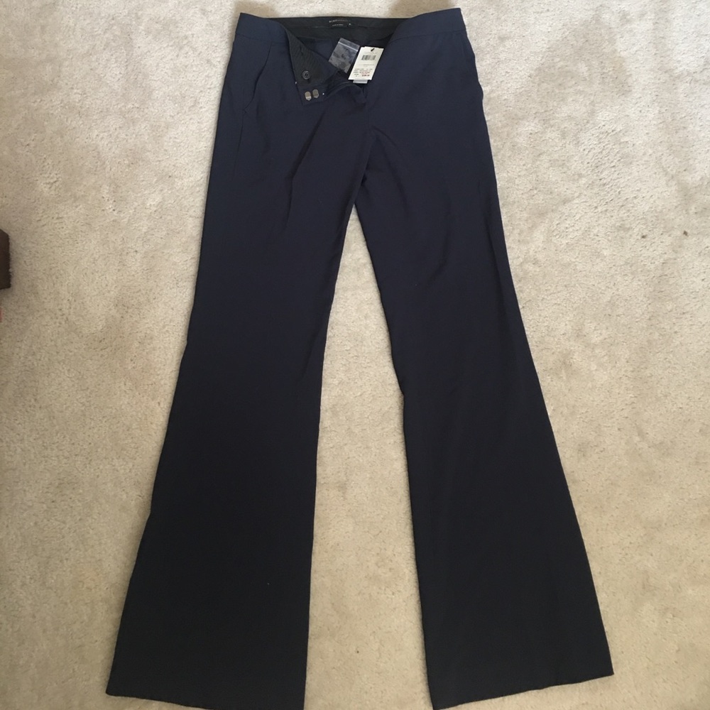 BCBG Maxazria navy dress pant