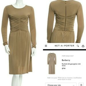 Burberry Long Sleeve Dress