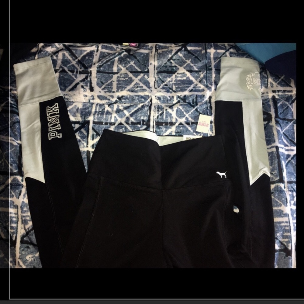 Victoria's Secret high waist pink leggings