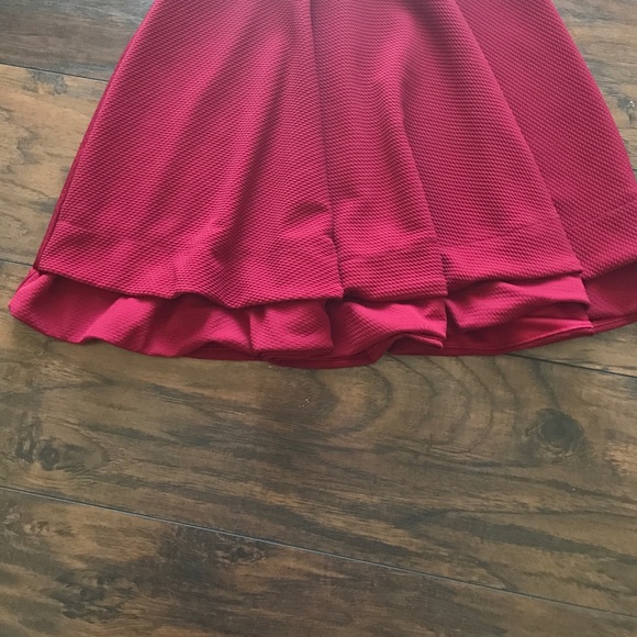 Red, White, and Black Dress - Picture 3 of 5